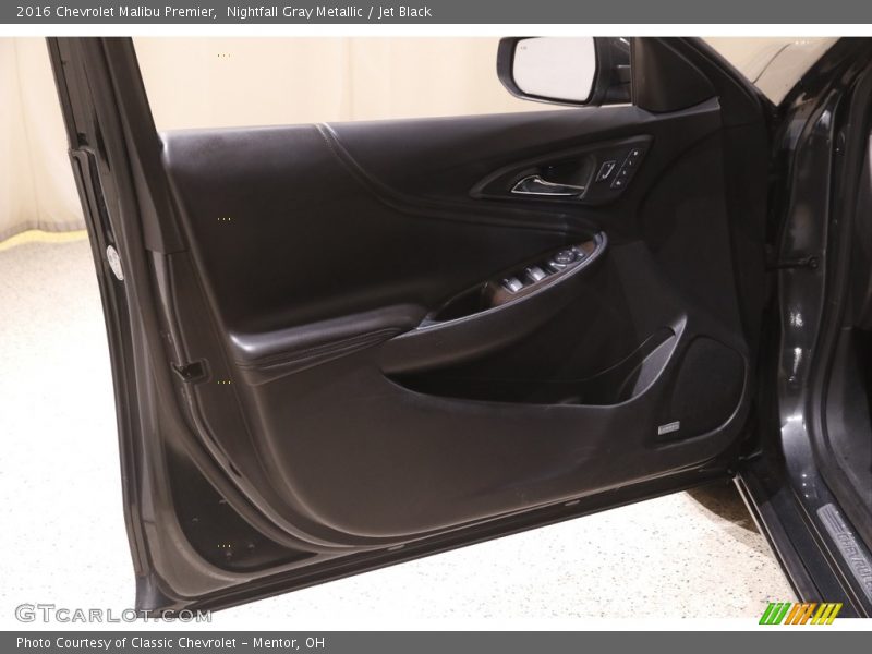 Nightfall Gray Metallic / Jet Black 2016 Chevrolet Malibu Premier