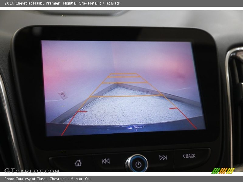 Nightfall Gray Metallic / Jet Black 2016 Chevrolet Malibu Premier