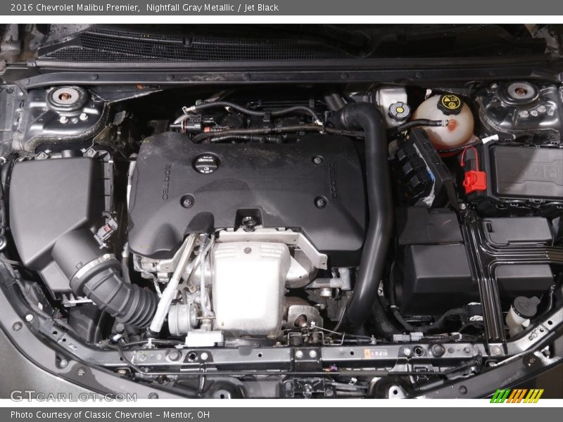 Nightfall Gray Metallic / Jet Black 2016 Chevrolet Malibu Premier