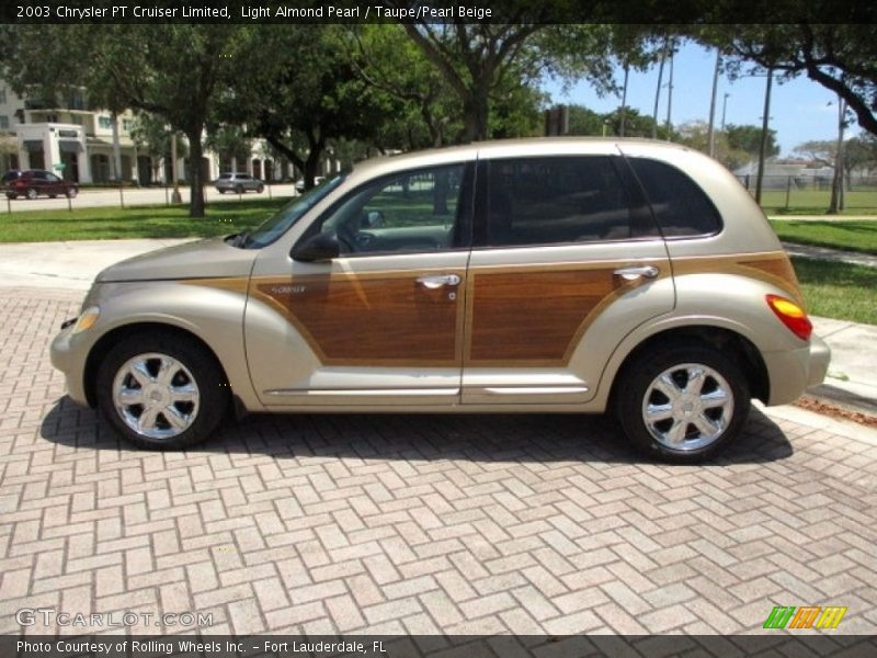 Light Almond Pearl / Taupe/Pearl Beige 2003 Chrysler PT Cruiser Limited