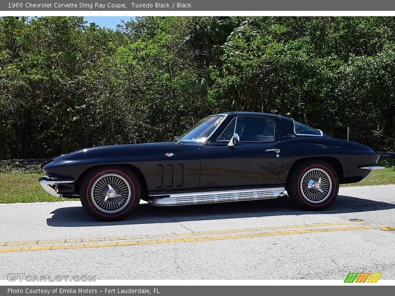  1966 Corvette Sting Ray Coupe Tuxedo Black