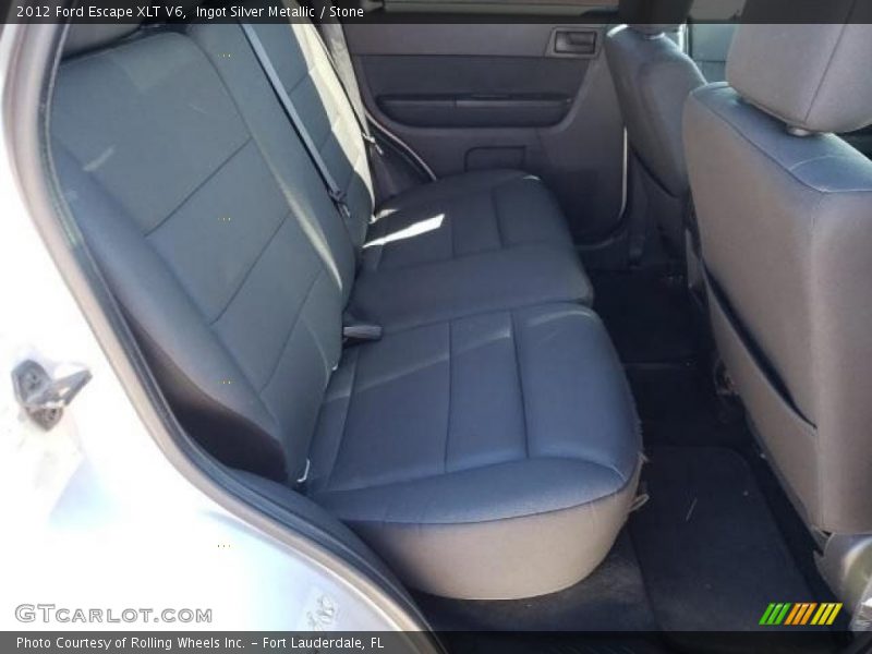 Ingot Silver Metallic / Stone 2012 Ford Escape XLT V6