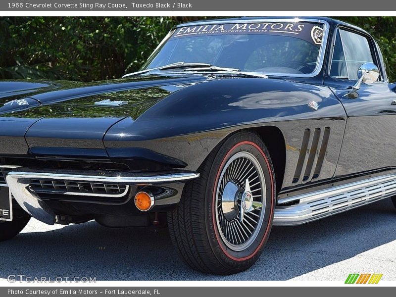 Tuxedo Black / Black 1966 Chevrolet Corvette Sting Ray Coupe