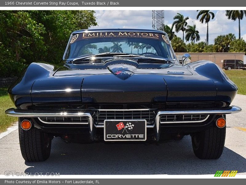 Tuxedo Black / Black 1966 Chevrolet Corvette Sting Ray Coupe