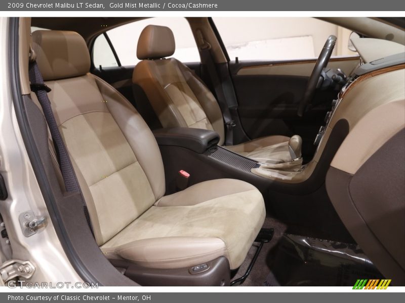 Gold Mist Metallic / Cocoa/Cashmere 2009 Chevrolet Malibu LT Sedan