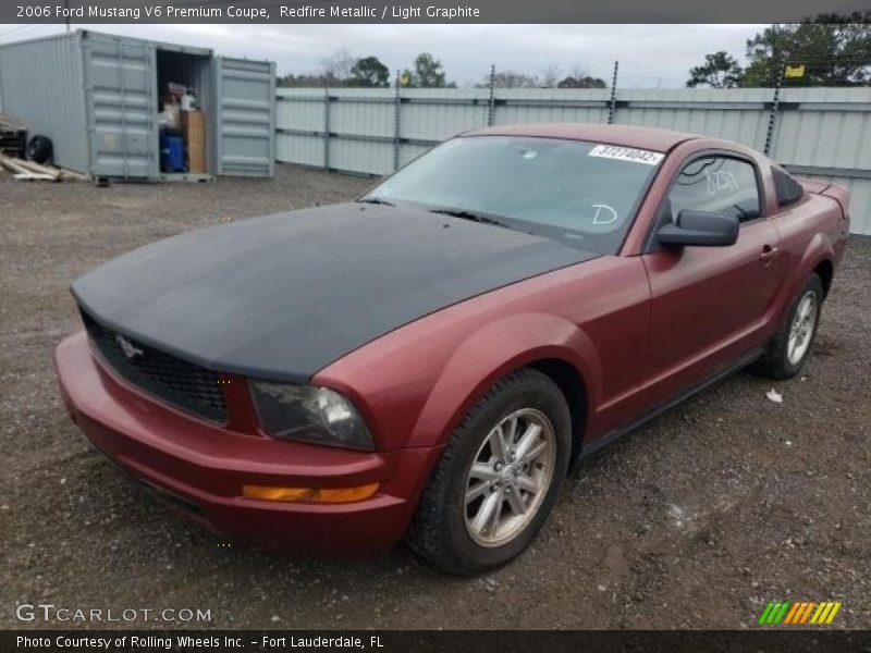 Redfire Metallic / Light Graphite 2006 Ford Mustang V6 Premium Coupe