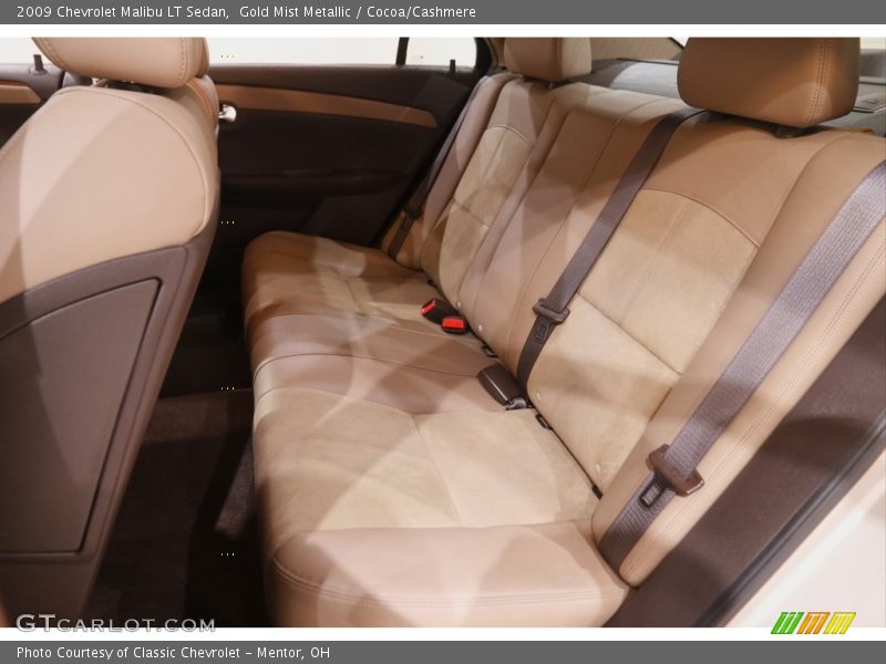 Gold Mist Metallic / Cocoa/Cashmere 2009 Chevrolet Malibu LT Sedan