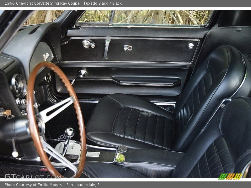 Front Seat of 1966 Corvette Sting Ray Coupe