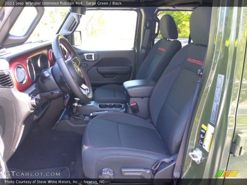 Sarge Green / Black 2021 Jeep Wrangler Unlimited Rubicon 4x4