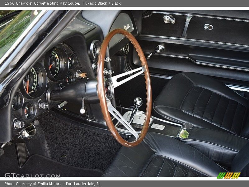 Front Seat of 1966 Corvette Sting Ray Coupe