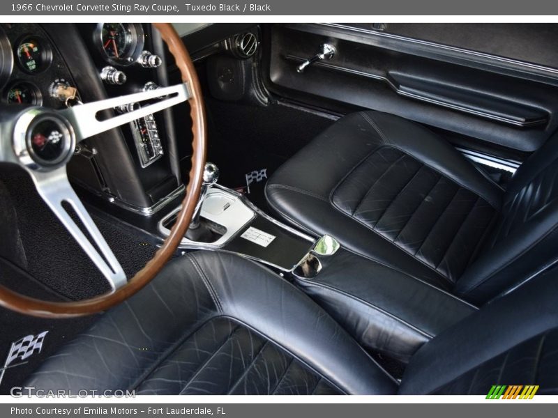 Tuxedo Black / Black 1966 Chevrolet Corvette Sting Ray Coupe
