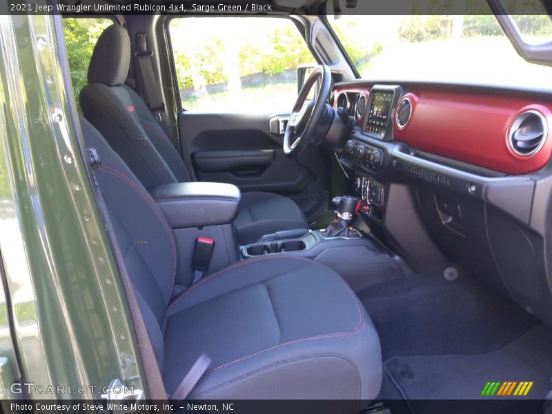 Sarge Green / Black 2021 Jeep Wrangler Unlimited Rubicon 4x4