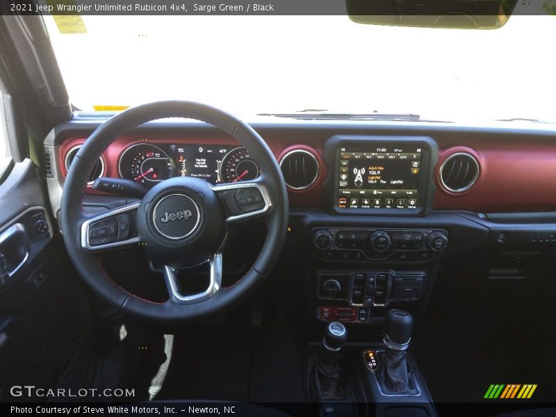 Sarge Green / Black 2021 Jeep Wrangler Unlimited Rubicon 4x4