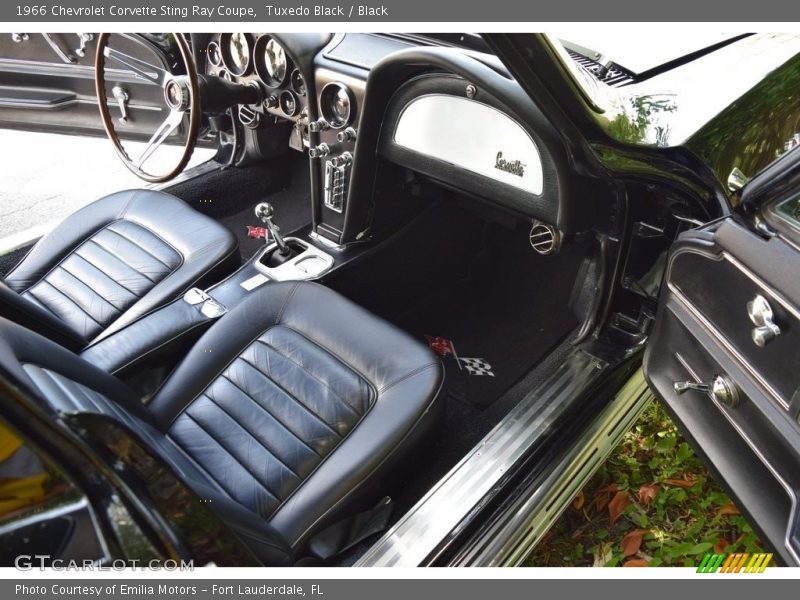 Front Seat of 1966 Corvette Sting Ray Coupe