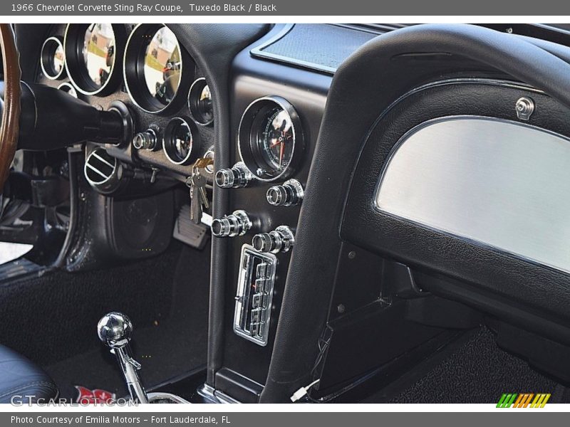 Controls of 1966 Corvette Sting Ray Coupe