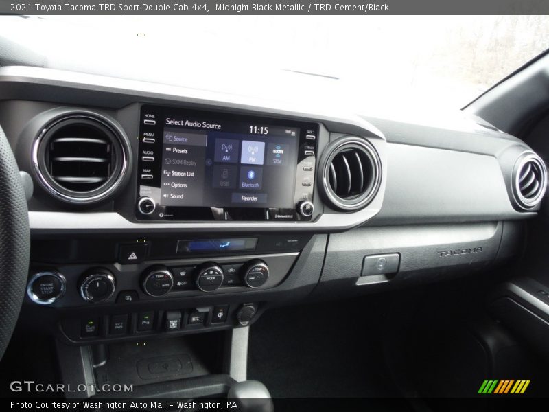 Dashboard of 2021 Tacoma TRD Sport Double Cab 4x4