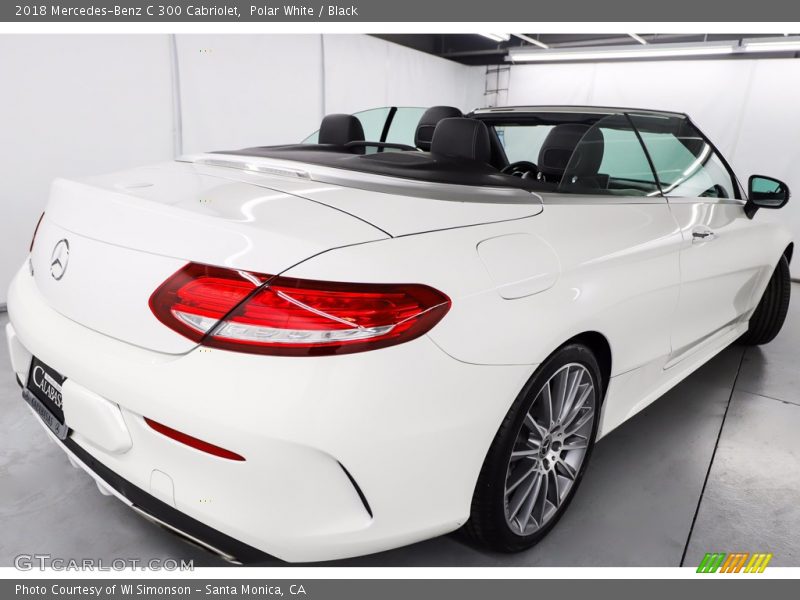 Polar White / Black 2018 Mercedes-Benz C 300 Cabriolet