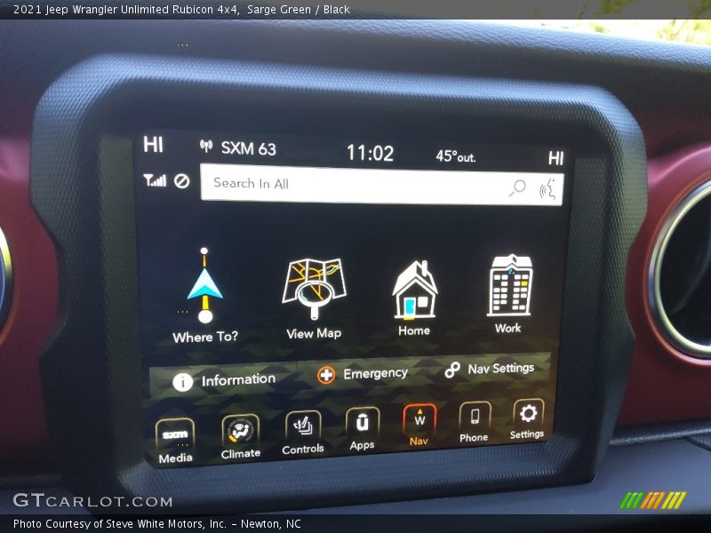 Sarge Green / Black 2021 Jeep Wrangler Unlimited Rubicon 4x4
