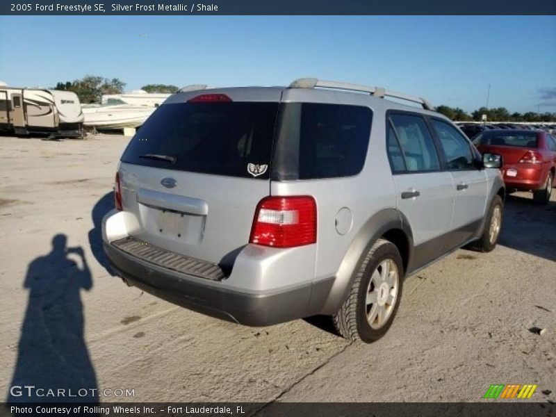 Silver Frost Metallic / Shale 2005 Ford Freestyle SE