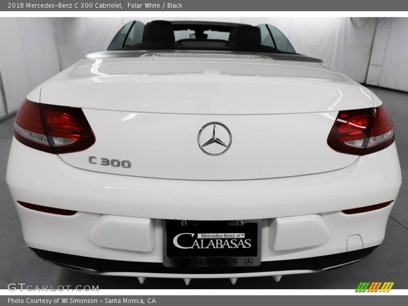 Polar White / Black 2018 Mercedes-Benz C 300 Cabriolet