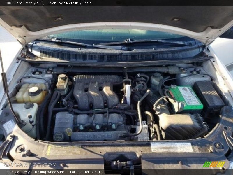 Silver Frost Metallic / Shale 2005 Ford Freestyle SE