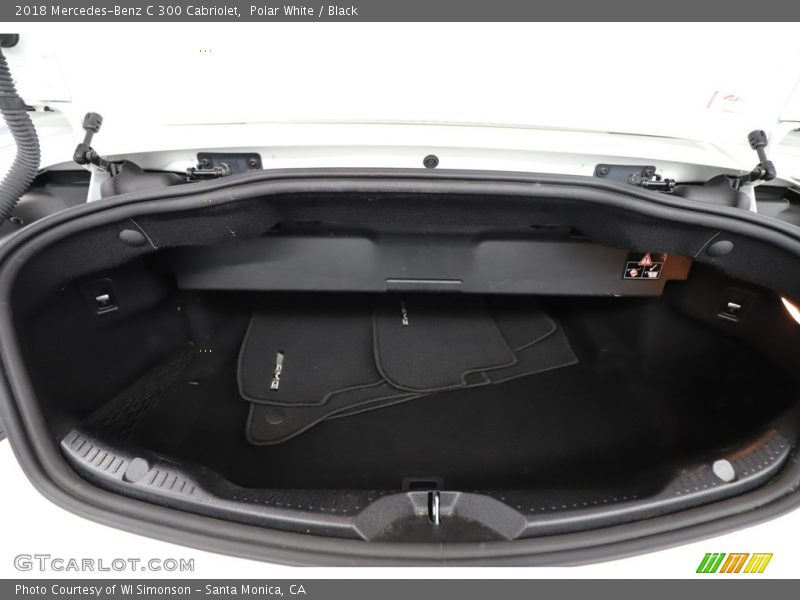 Polar White / Black 2018 Mercedes-Benz C 300 Cabriolet