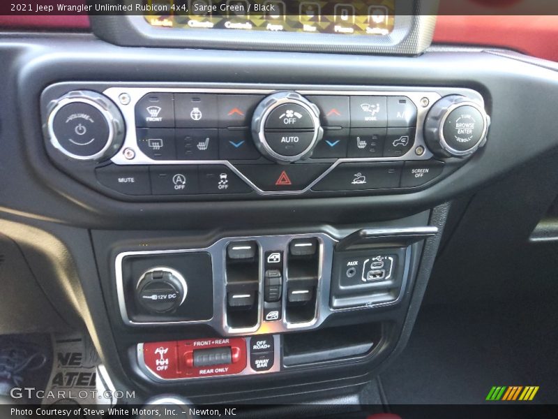 Sarge Green / Black 2021 Jeep Wrangler Unlimited Rubicon 4x4