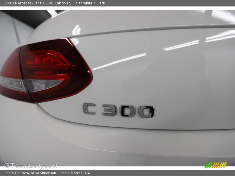 Polar White / Black 2018 Mercedes-Benz C 300 Cabriolet