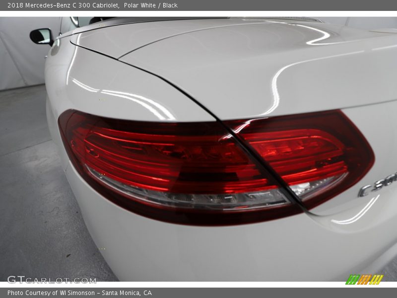 Polar White / Black 2018 Mercedes-Benz C 300 Cabriolet