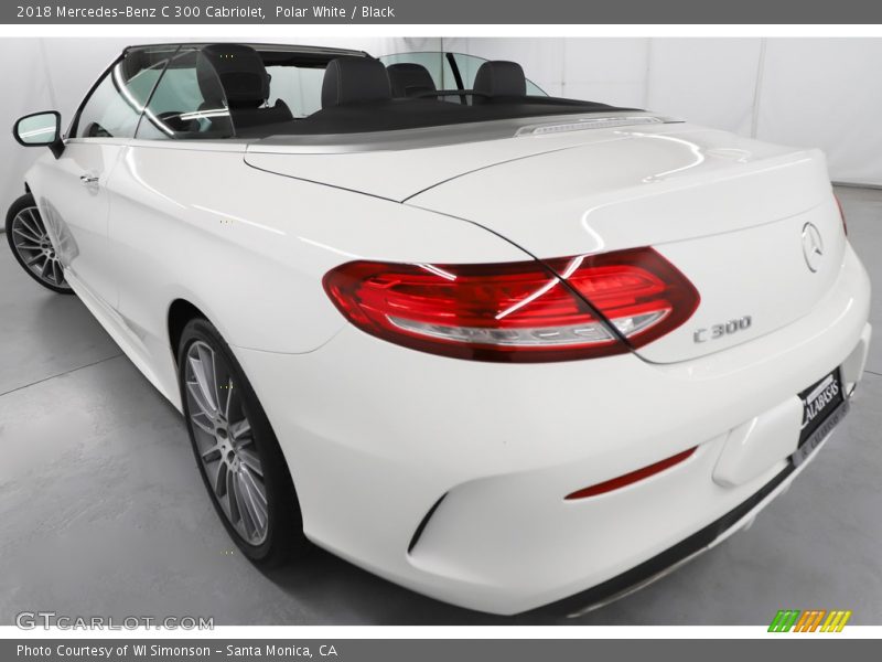 Polar White / Black 2018 Mercedes-Benz C 300 Cabriolet