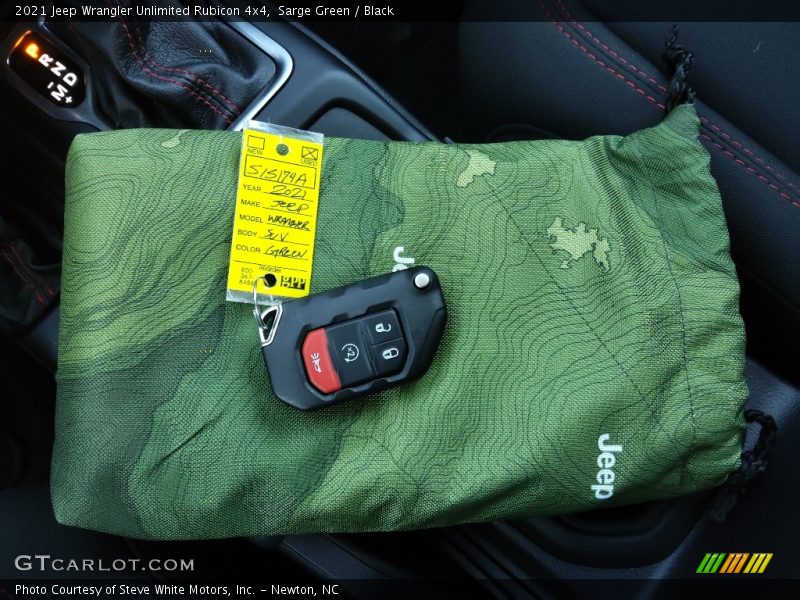 Sarge Green / Black 2021 Jeep Wrangler Unlimited Rubicon 4x4
