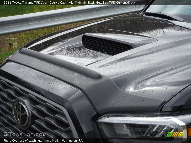 Midnight Black Metallic / TRD Cement/Black 2021 Toyota Tacoma TRD Sport Double Cab 4x4