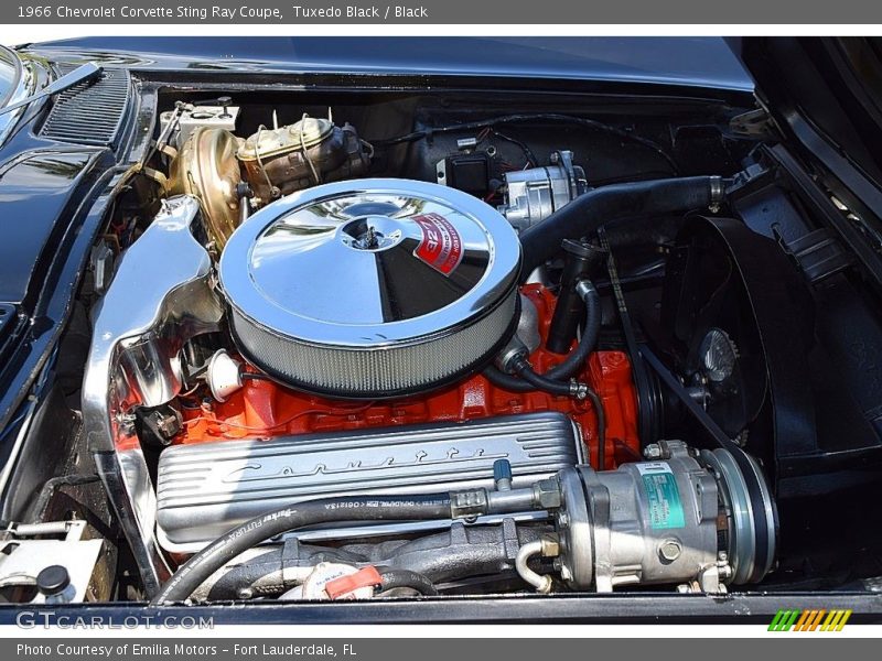  1966 Corvette Sting Ray Coupe Engine - 327 cid V8