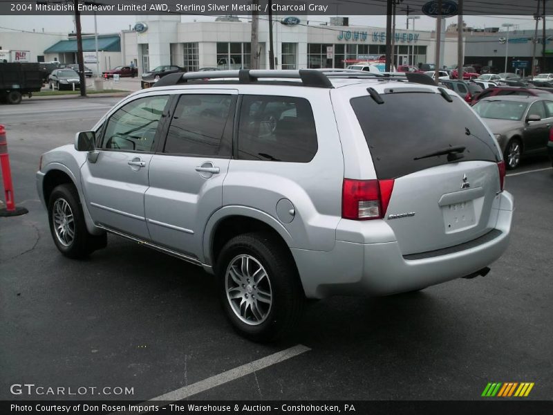 Sterling Silver Metallic / Charcoal Gray 2004 Mitsubishi Endeavor Limited AWD