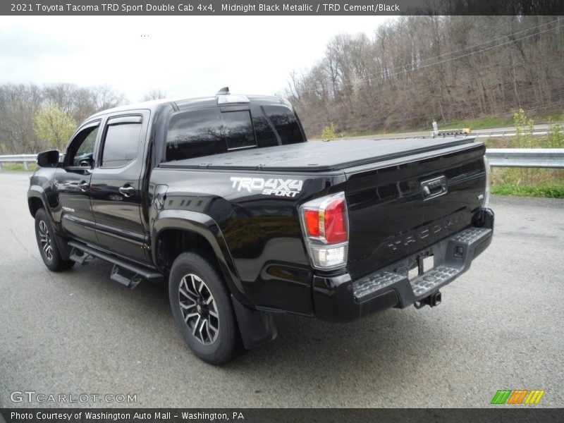 Midnight Black Metallic / TRD Cement/Black 2021 Toyota Tacoma TRD Sport Double Cab 4x4