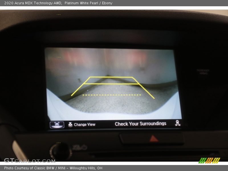 Platinum White Pearl / Ebony 2020 Acura MDX Technology AWD