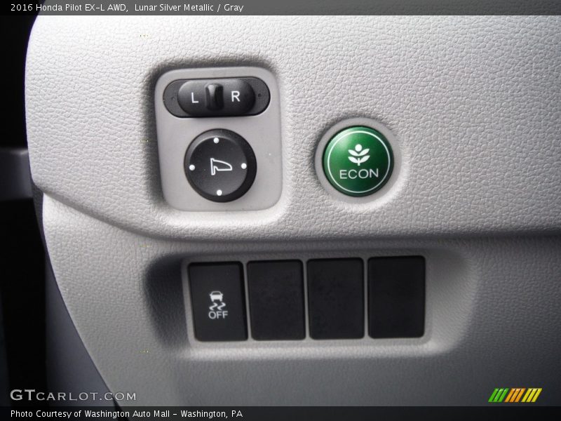 Controls of 2016 Pilot EX-L AWD