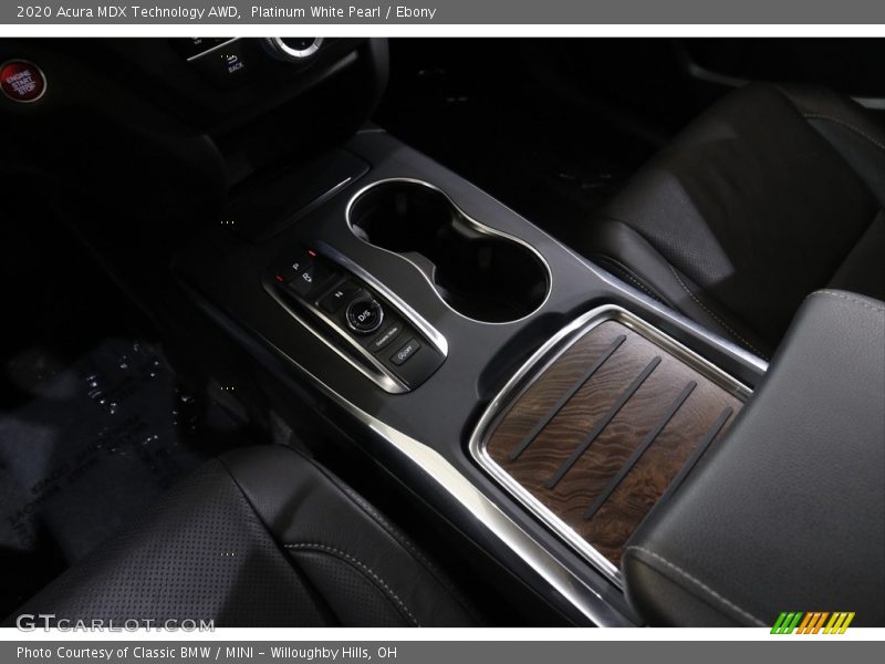 Platinum White Pearl / Ebony 2020 Acura MDX Technology AWD