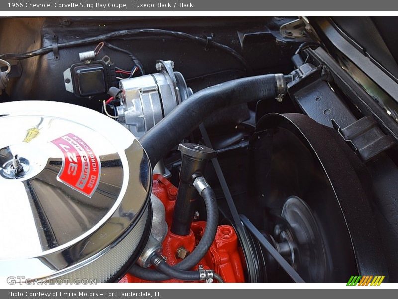  1966 Corvette Sting Ray Coupe Engine - 327 cid V8