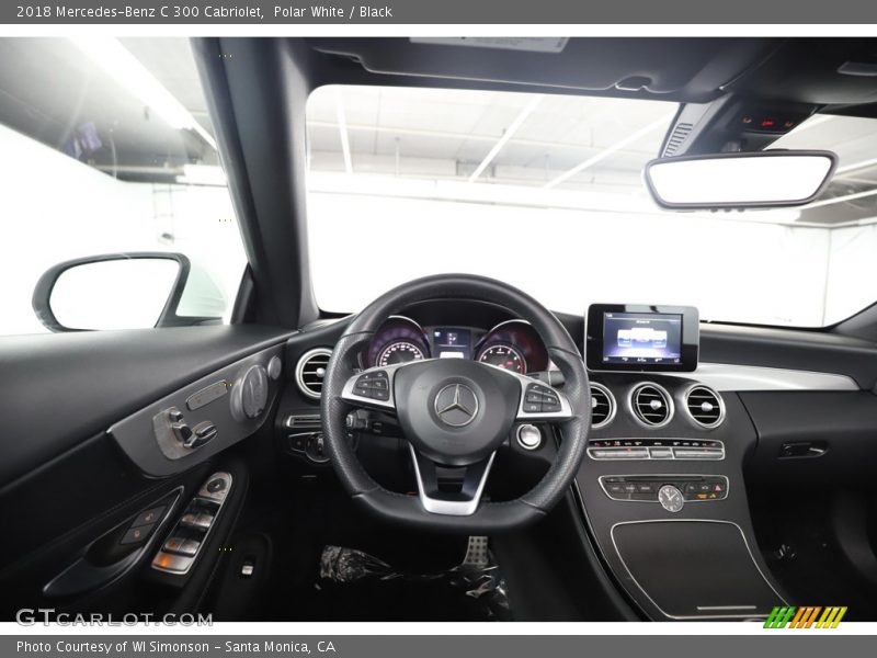 Polar White / Black 2018 Mercedes-Benz C 300 Cabriolet