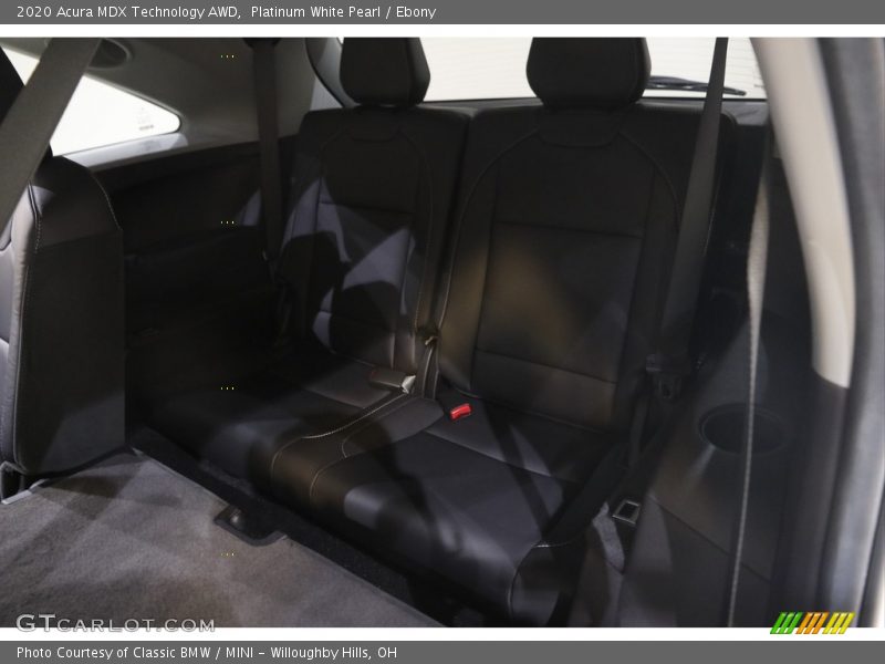 Platinum White Pearl / Ebony 2020 Acura MDX Technology AWD