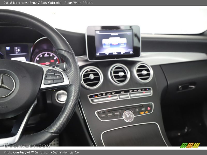 Polar White / Black 2018 Mercedes-Benz C 300 Cabriolet