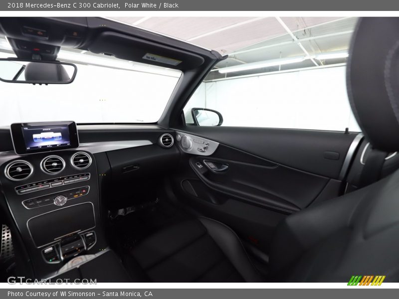 Polar White / Black 2018 Mercedes-Benz C 300 Cabriolet