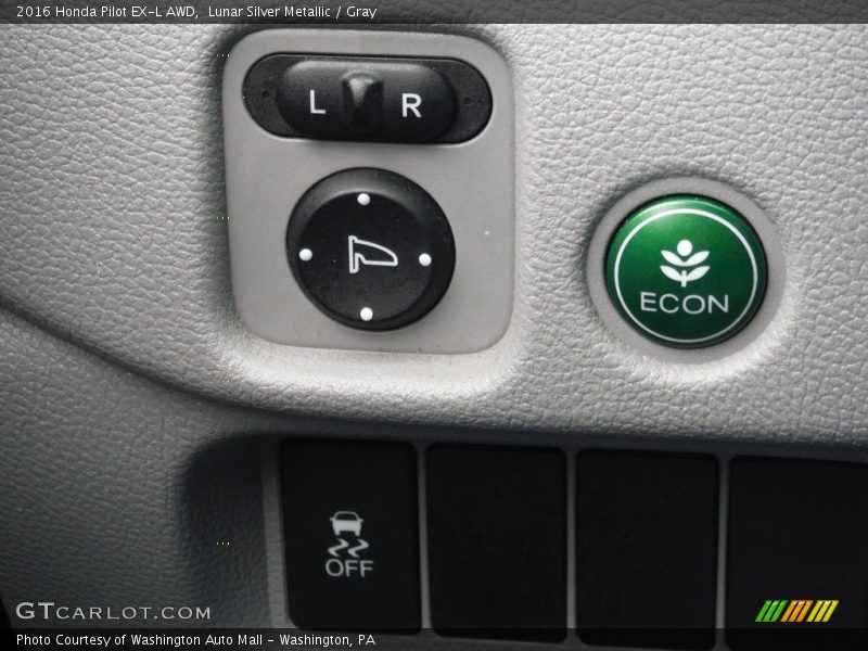 Controls of 2016 Pilot EX-L AWD