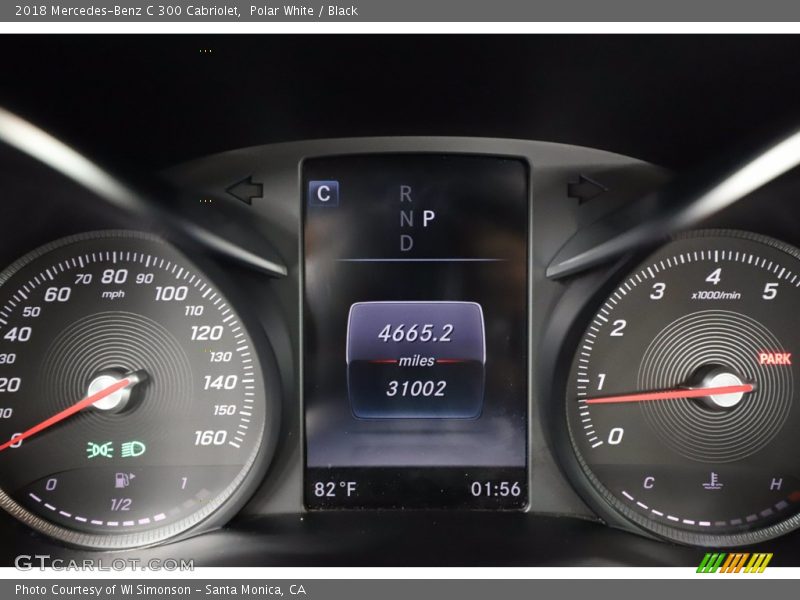 Polar White / Black 2018 Mercedes-Benz C 300 Cabriolet