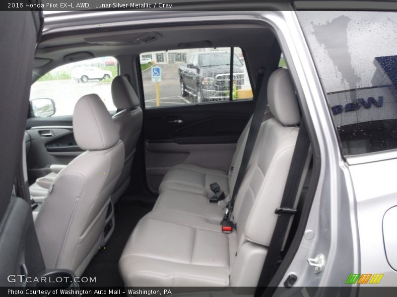 Rear Seat of 2016 Pilot EX-L AWD