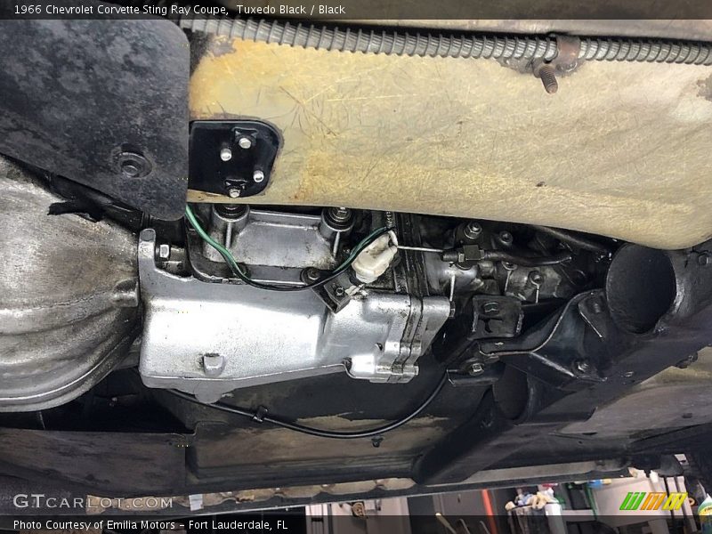 Undercarriage of 1966 Corvette Sting Ray Coupe
