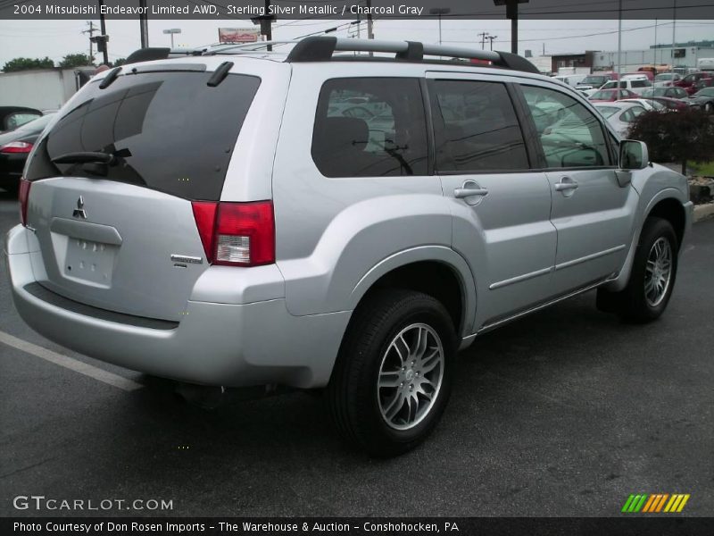 Sterling Silver Metallic / Charcoal Gray 2004 Mitsubishi Endeavor Limited AWD