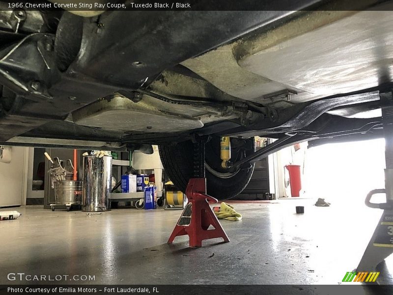 Undercarriage of 1966 Corvette Sting Ray Coupe