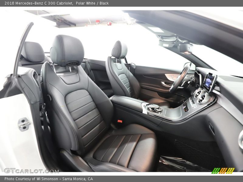 Polar White / Black 2018 Mercedes-Benz C 300 Cabriolet